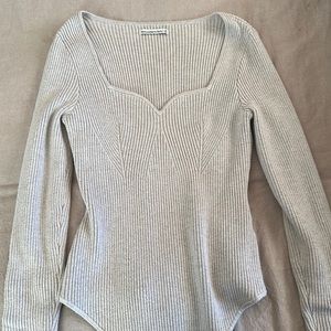 Abercrombie sweater bodysuit